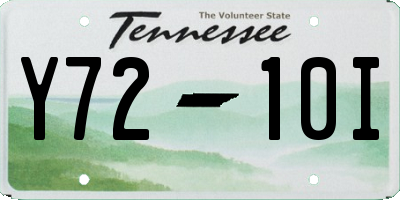 TN license plate Y7210I