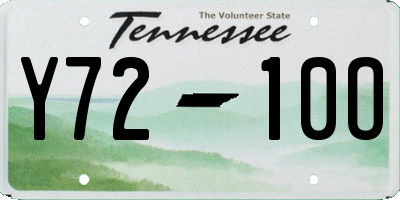 TN license plate Y7210O