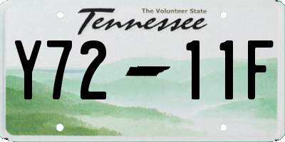 TN license plate Y7211F