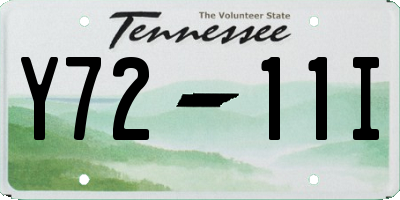 TN license plate Y7211I
