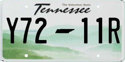 TN license plate Y7211R