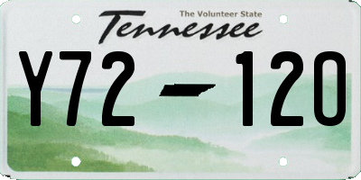 TN license plate Y7212O