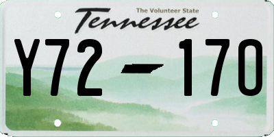 TN license plate Y7217O