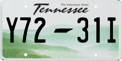 TN license plate Y7231I