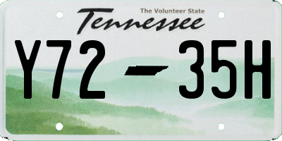TN license plate Y7235H