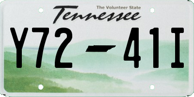 TN license plate Y7241I