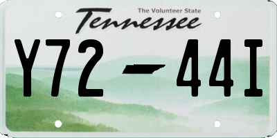 TN license plate Y7244I