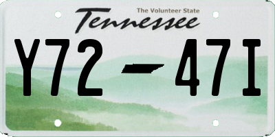 TN license plate Y7247I