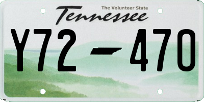 TN license plate Y7247O