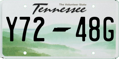 TN license plate Y7248G