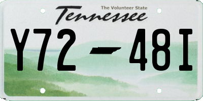 TN license plate Y7248I