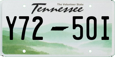 TN license plate Y7250I