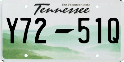 TN license plate Y7251Q