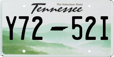 TN license plate Y7252I