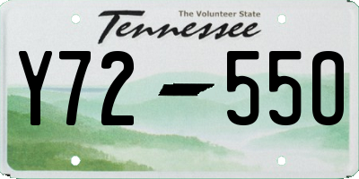 TN license plate Y7255O