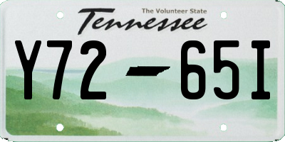 TN license plate Y7265I