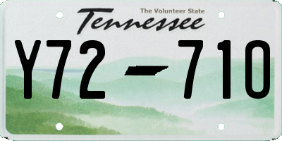 TN license plate Y7271O