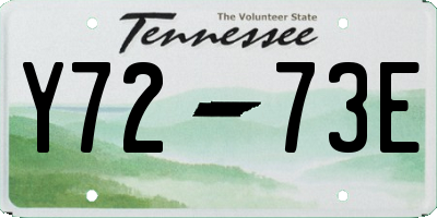 TN license plate Y7273E