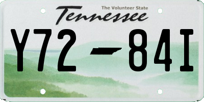 TN license plate Y7284I