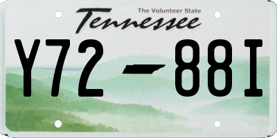 TN license plate Y7288I