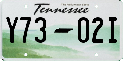 TN license plate Y7302I