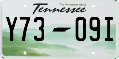 TN license plate Y7309I