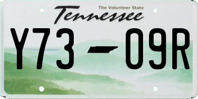 TN license plate Y7309R