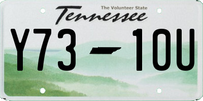 TN license plate Y7310U