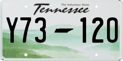 TN license plate Y7312O