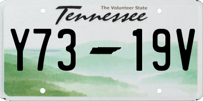 TN license plate Y7319V