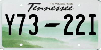 TN license plate Y7322I