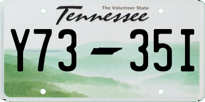 TN license plate Y7335I