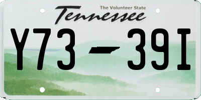TN license plate Y7339I