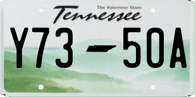 TN license plate Y7350A