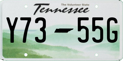 TN license plate Y7355G