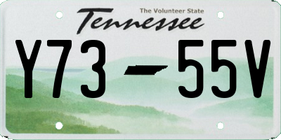 TN license plate Y7355V