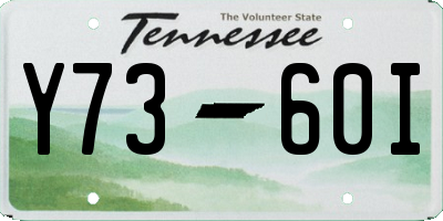 TN license plate Y7360I