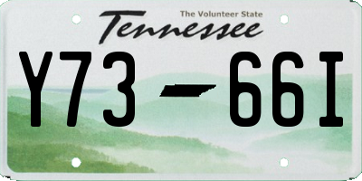 TN license plate Y7366I
