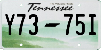 TN license plate Y7375I