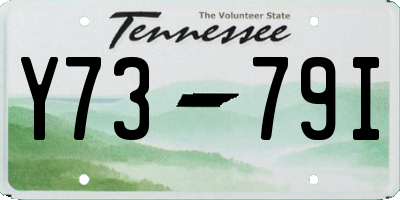 TN license plate Y7379I