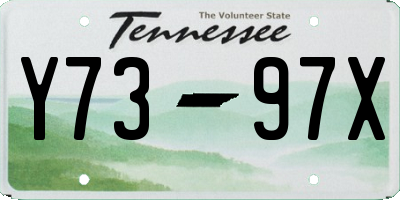 TN license plate Y7397X