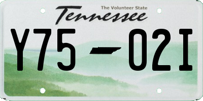 TN license plate Y7502I