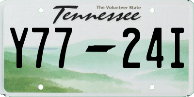 TN license plate Y7724I