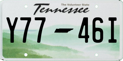 TN license plate Y7746I