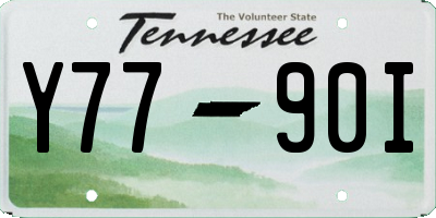 TN license plate Y7790I