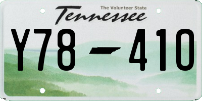 TN license plate Y7841O
