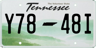 TN license plate Y7848I