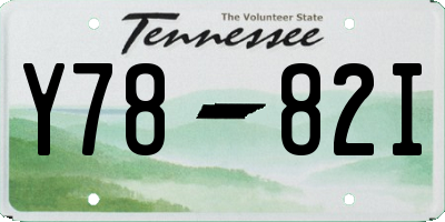 TN license plate Y7882I