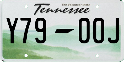 TN license plate Y7900J