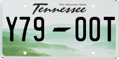 TN license plate Y7900T